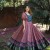 Full fluffy Real Mirror work Anarkali Designer Gown in Silk Fabric